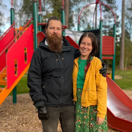 Daniel och Sara Söderqvist.