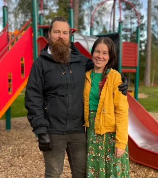 Daniel och Sara Söderqvist.