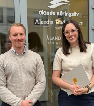 Johan Ehrsten och Anna Ingman