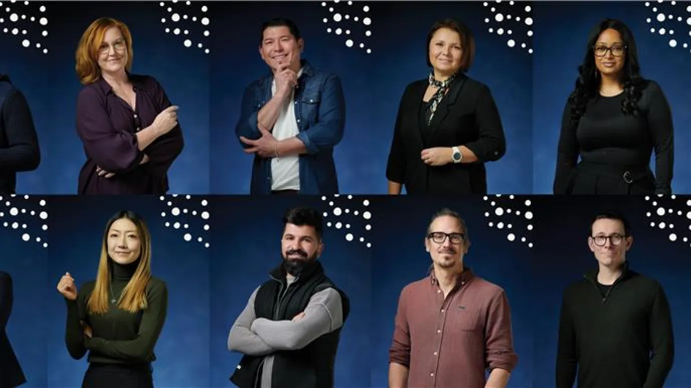 Collage med Ålandsambassadörer.