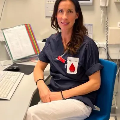 Lina Karlsson, barnmorska vid ÅHS.