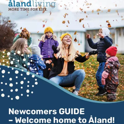 Pärmbild: Newcomers Guide - welcome home to Åland!
