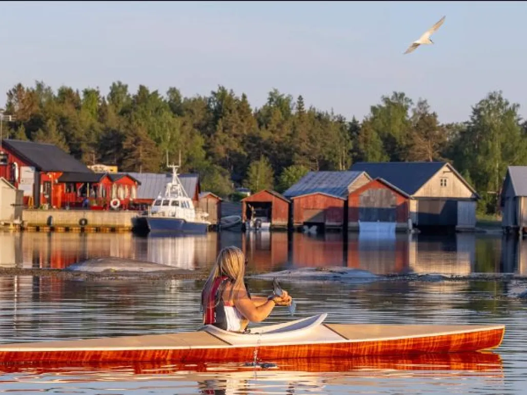 Eckerö kommun på Ålands solsida.